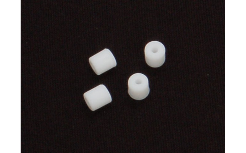 Landing Skid Nut (white 4.5 x 1.5 x 5mm) Mini Heli